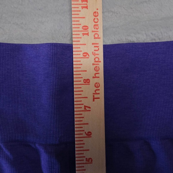 Lululemon Womens In The Flow Crop Leggings Sz 6 Purple High Waisted - Picture 9 of 11